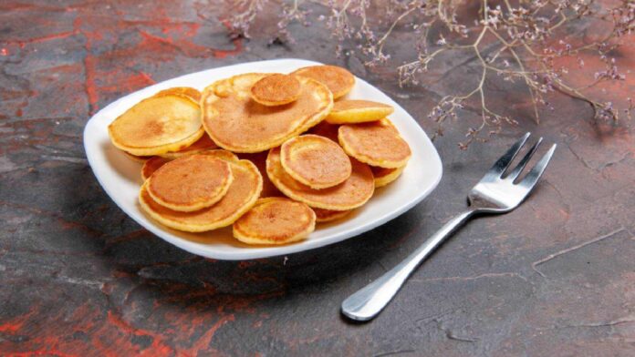 A plate of jaggery pancakes